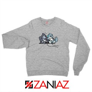 Videogame Kong and Godzilla Sport Grey Sweatshirt