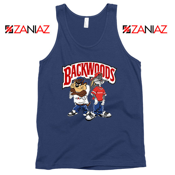 Backwoods Looney Tunes Cheap Navy Blue Tank Top