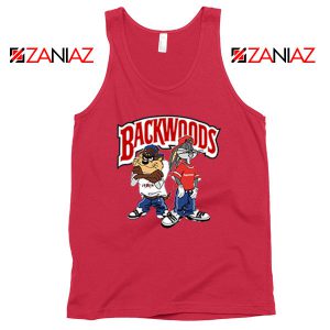 Backwoods Looney Tunes Cheap Red Tank Top