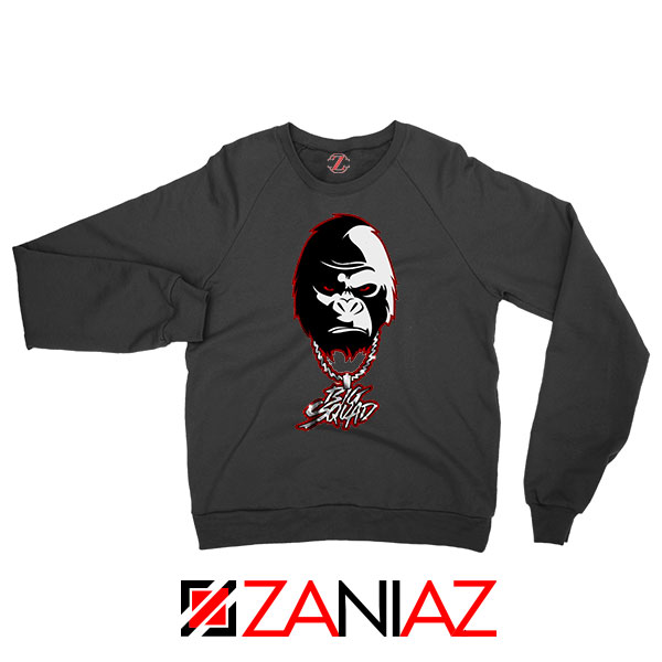 Big Squad Sada Baby Design Black Sweatshirt