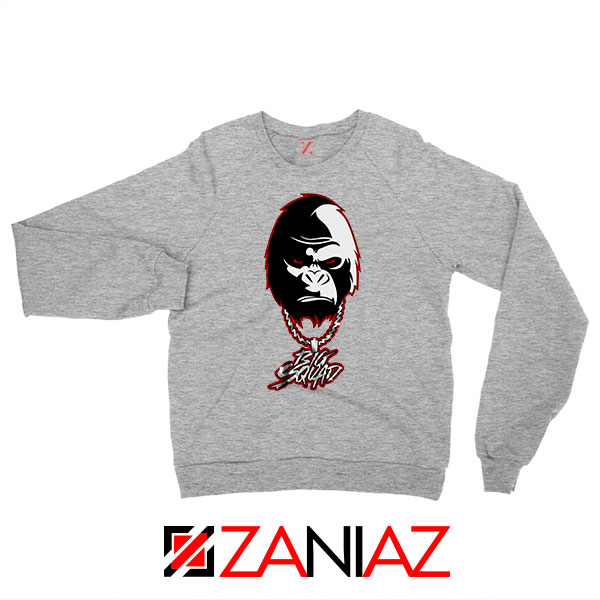 Big Squad Sada Baby Design Grey Sweatshirt