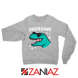 Buy Dad Dinosaur Gift Graphic Grey Sweatshirt