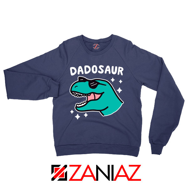 Buy Dad Dinosaur Gift Graphic Navy Blue Sweatshirt