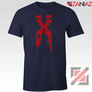 DMX Signature Design Rapper Navy Blue Tshirt