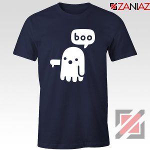 Ghost Of Disapproval Best Graphic Navy Blue Tee