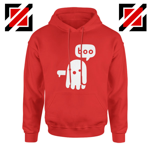 Ghost Of Disapproval Cheap Graphic Red Hoodie