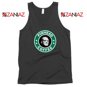 Pinhead Horror Coffee Tank Top – Dark Aesthetic Streetwear