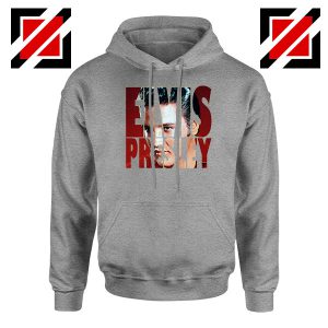 King Of Rock Elvis Presley Greye Hoodie