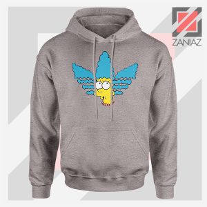 Marge Simpson Sitcom Adidas Sport Grey Hoodie