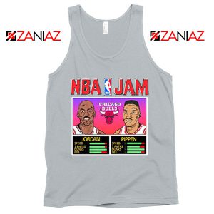 NBA Player Basketball Duo Jam Grey Tank Top