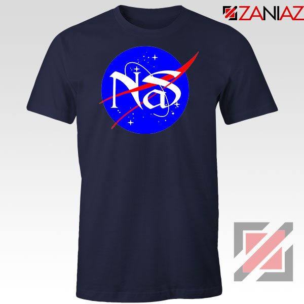 Nas Queens NASA Rapper Navy Blue Tshirt