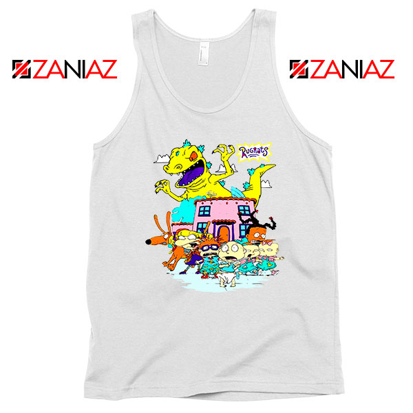 Rugrats Kids Run From Reptar Tank Top – Retro Cartoon Streetwear