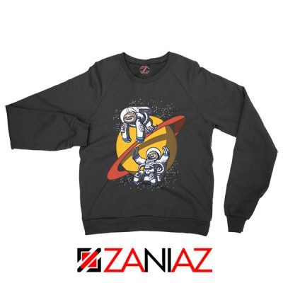 Sloth Lazy Astronauts Graphic Sweatshirt