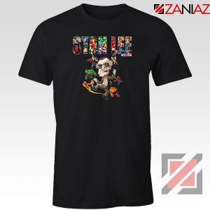 Stan Lee Marvel Comics Avengers Black Tshirt