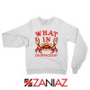 What In Crab Crustacean Graphic Sweatshirt