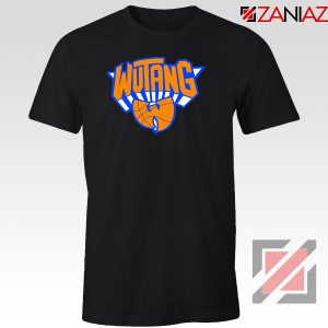 Wu Tang Clan NY Knicks Logo Black Tshirt
