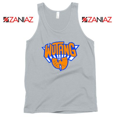 Wu Tang New York Knicks Logo Grey Tank Top