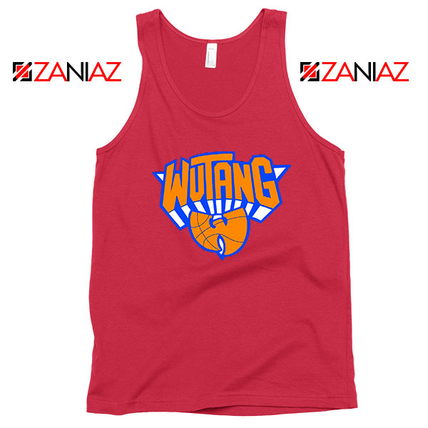 Wu Tang New York Knicks Logo Red Tank Top