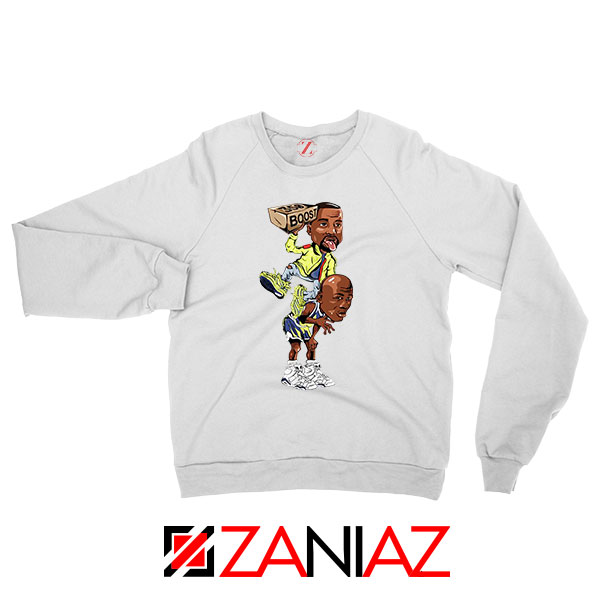 Yeezy Boost Over Jordan Graphic Sweatshirt
