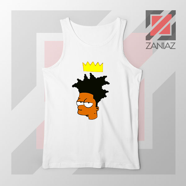 Bartsquiat Inspired Simpson Tank Top – Retro 80s Pop Art Vibes
