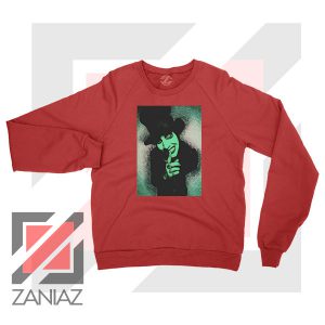 Best Marilyn Manson Graphic Red Sweatshirt