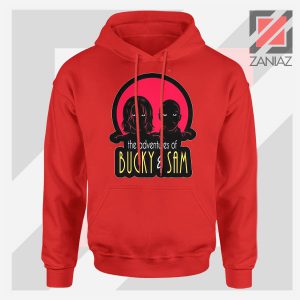Bucky Falcon Adventures Red Hoodie