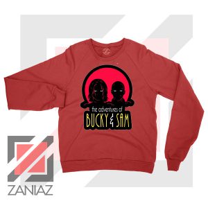 Bucky Falcon Adventures Red Sweatshirt