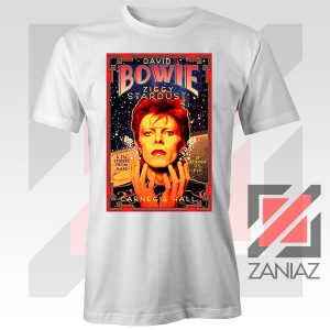 David Bowie Carnegie Halls White Tshirt
