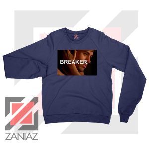 Enrique Iglesias Breaker Navy Blue Sweatshirt