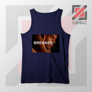 Enrique Iglesias Breaker Navy Blue Tank Top