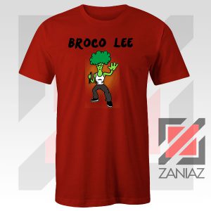 Funny Broco Lee Red Tshirt