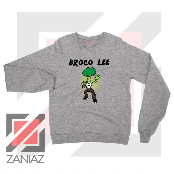 Funny Broco Lee Sport Grey Sweatshirt