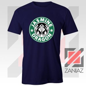 Iroh Jasmine Dragon Tea Logo Navy Blue Tee