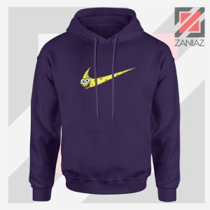 Just Spongebob Funny Nike Cheap Navy blue Hoodie