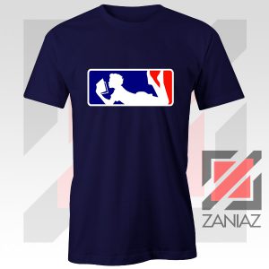Major League Logo Reading Navy Blue Tshirt