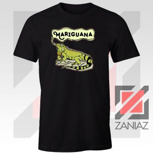 Mariguana Smoke Animal Black Tshirt