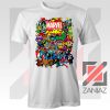 Marvel Comic Hero Collage Tshirt
