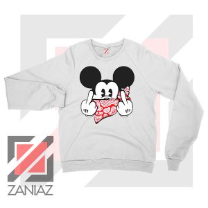 Mickey Disney Middle Finger Sweater