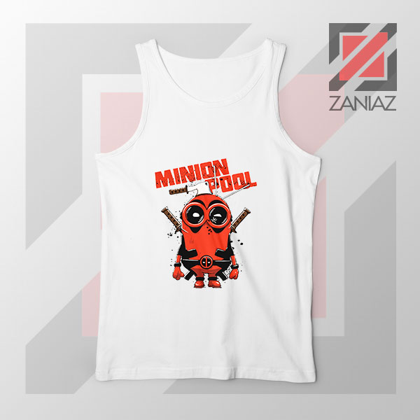 Deadpool Style Minion Graphic Tank Top – Fun Summer Streetwear