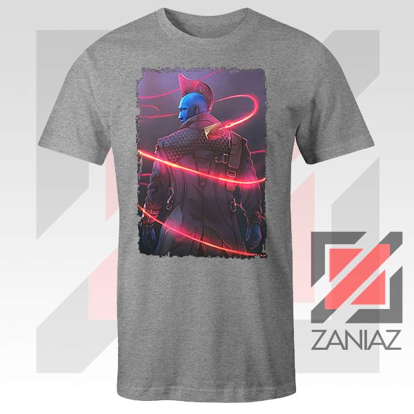 Peter Quill Father GOG Sport Grey Tshirt
