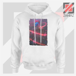 Peter Quill Father GOG White Hoodie