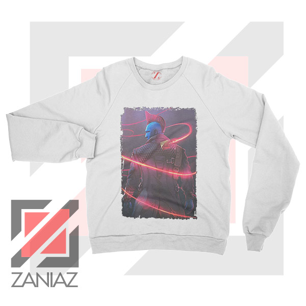 Peter Quill Father GOG White Sweatshirt