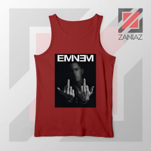 Slim Shady Eminem Poster Red Tank Top