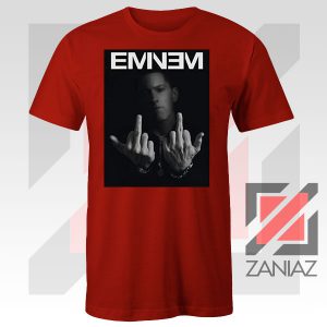 Slim Shady Eminem Poster Red Tshirt