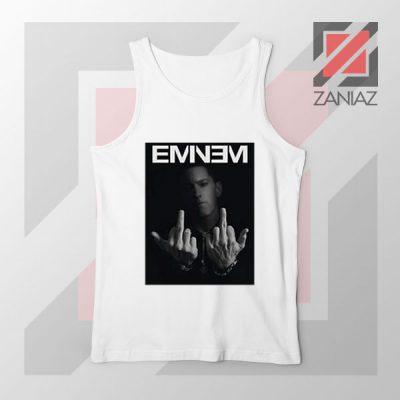 Slim Shady Eminem Poster White Tank Top