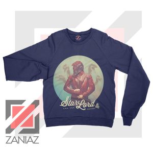 Star Lord Raptor Squad Navy Blue Sweatshirt
