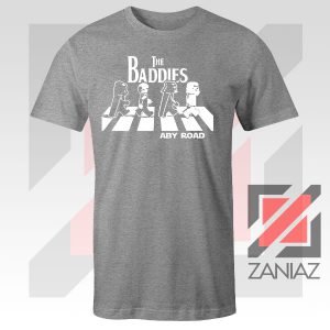 The Baddies Abbey Road Starwars Sport Grey Tshirt