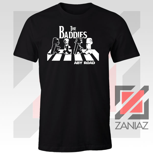 The Baddies Abbey Road Starwars Tshirt