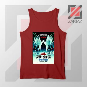 The Empire Strike Back 40th Red Tank Top