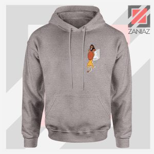 The King Mufasa Falling Cheap Grey Hoodie